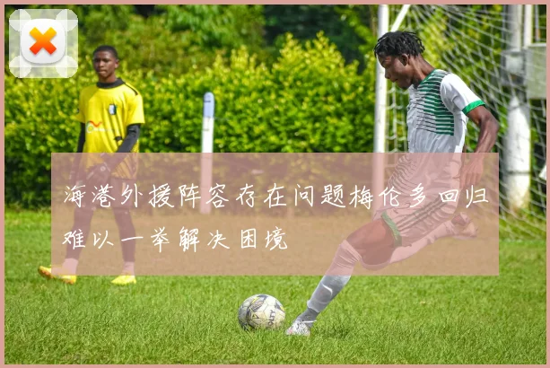 海港外援阵容存在问题梅伦多回归难以一举解决困境