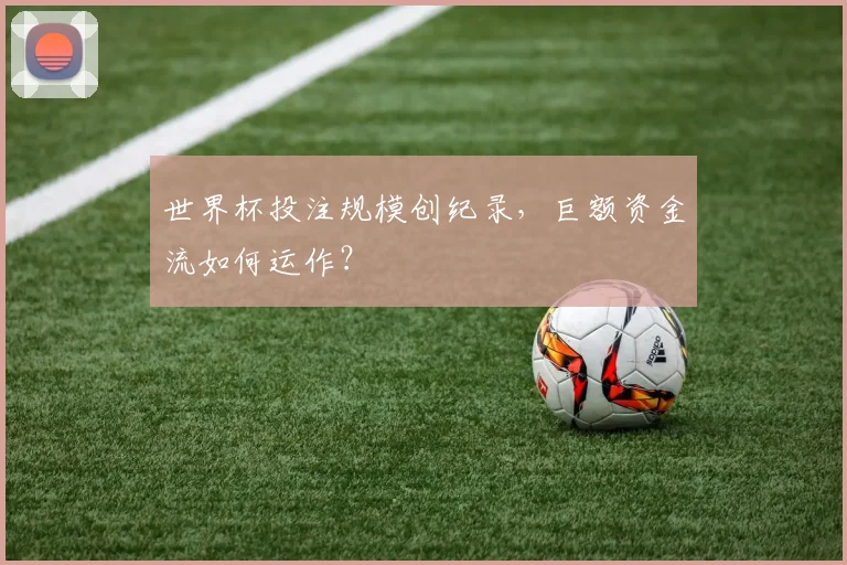 世界杯投注规模创纪录，巨额资金流如何运作？