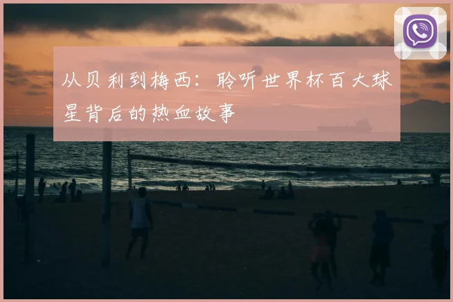 从贝利到梅西：聆听世界杯百大球星背后的热血故事