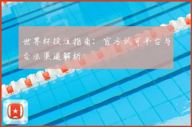 世界杯投注指南：官方认可平台与合法渠道解析